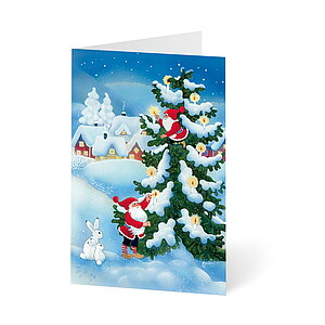 UNICEF Grusskarte Verzauberter Winterwald UNICEF Grusskarte Verzauberter Winterwald