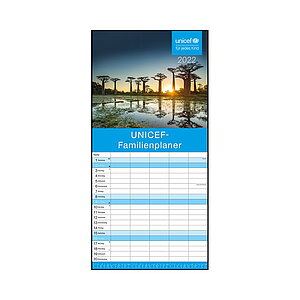 UNICEF Grusskarte UNICEF-Familienplaner 2022 UNICEF Grusskarte UNICEF-Familienplaner 2022