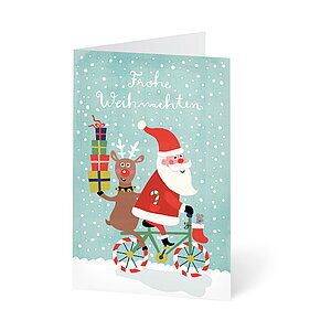 UNICEF Grusskarte Lustige Weihnachtszeit UNICEF Grusskarte Lustige Weihnachtszeit