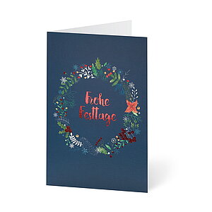 UNICEF Grusskarte Weihnachtsgestecke UNICEF Grusskarte Weihnachtsgestecke
