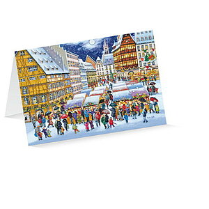 UNICEF Grusskarte Weihnachten in der Stadt UNICEF Grusskarte Weihnachten in der Stadt